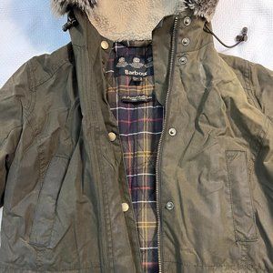 Barbour Green Utility Jacket US 6